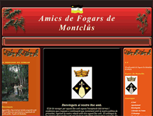 Tablet Screenshot of amicsdefogarsdemontclus.blogspot.com