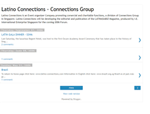 Tablet Screenshot of latino-connections.blogspot.com
