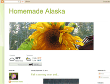 Tablet Screenshot of homemadealaska.blogspot.com