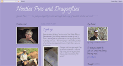 Desktop Screenshot of needlespinsanddragonflies.blogspot.com