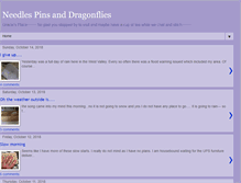 Tablet Screenshot of needlespinsanddragonflies.blogspot.com