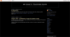 Desktop Screenshot of mrguay.blogspot.com