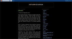 Desktop Screenshot of irfanwidiawan.blogspot.com