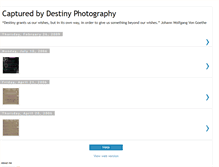 Tablet Screenshot of destinyphotography.blogspot.com