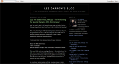 Desktop Screenshot of leedarrow.blogspot.com