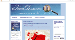 Desktop Screenshot of etsyteamdiscovery.blogspot.com