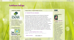 Desktop Screenshot of leidianeseliga.blogspot.com