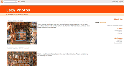 Desktop Screenshot of lazyphotos.blogspot.com