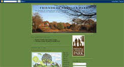 Desktop Screenshot of friendsofcandlerpark.blogspot.com