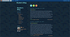 Desktop Screenshot of bbanister.blogspot.com