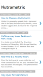 Mobile Screenshot of nutrametrixblog.blogspot.com