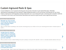Tablet Screenshot of custompoolspa.blogspot.com