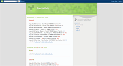 Desktop Screenshot of footballvip.blogspot.com
