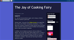 Desktop Screenshot of joyofcookingfairy.blogspot.com