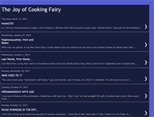 Tablet Screenshot of joyofcookingfairy.blogspot.com