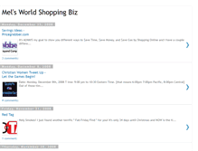 Tablet Screenshot of melsworldshoppingbiz.blogspot.com