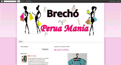 Desktop Screenshot of brechoperuamania.blogspot.com