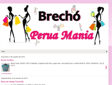 Tablet Screenshot of brechoperuamania.blogspot.com
