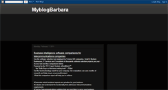 Desktop Screenshot of barbaratec.blogspot.com