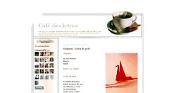 Desktop Screenshot of cafdasletras.blogspot.com