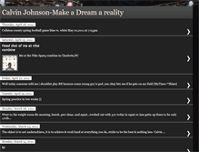 Tablet Screenshot of calvinjohnsonjr.blogspot.com