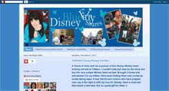 Desktop Screenshot of disneybluefairy.blogspot.com