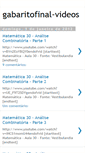 Mobile Screenshot of gabaritofinal-videos.blogspot.com