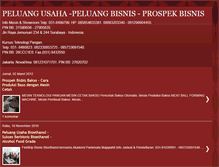 Tablet Screenshot of peluang-usaha-2009.blogspot.com