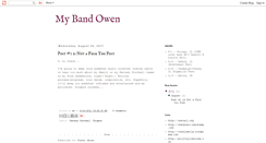 Desktop Screenshot of mybandowen.blogspot.com