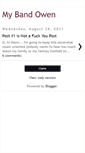 Mobile Screenshot of mybandowen.blogspot.com