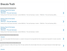 Tablet Screenshot of draculatruth.blogspot.com