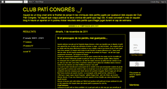 Desktop Screenshot of clubpaticongres.blogspot.com