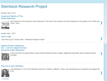 Tablet Screenshot of cbachinski-steinbeckresearchproject.blogspot.com