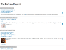 Tablet Screenshot of buffaloproject.blogspot.com