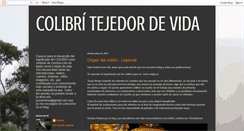 Desktop Screenshot of colibritejedor.blogspot.com