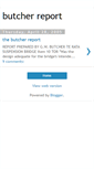 Mobile Screenshot of butcherreport.blogspot.com
