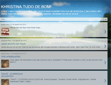 Tablet Screenshot of kristinatudodebom.blogspot.com