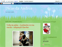 Tablet Screenshot of andrea-dicasdaandrea.blogspot.com