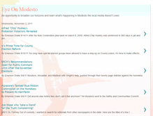 Tablet Screenshot of eyeonmodesto.blogspot.com