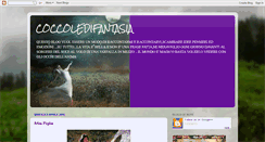 Desktop Screenshot of coccoledifantasia.blogspot.com