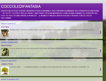 Tablet Screenshot of coccoledifantasia.blogspot.com