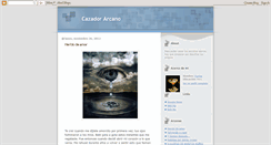 Desktop Screenshot of cazador-arcano.blogspot.com