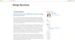 Desktop Screenshot of designdecisions.blogspot.com