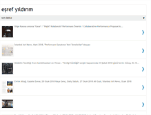 Tablet Screenshot of esrefyildirim.blogspot.com