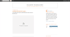 Desktop Screenshot of gladisharalski.blogspot.com