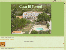 Tablet Screenshot of casaelsomni.blogspot.com