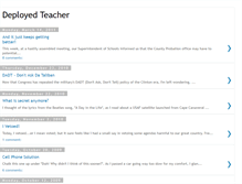 Tablet Screenshot of deployedteacher.blogspot.com