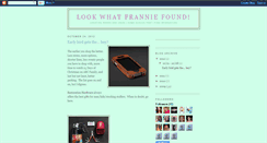 Desktop Screenshot of lookwhatfranniefound.blogspot.com