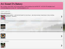 Tablet Screenshot of anisweetdsbakery.blogspot.com