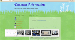 Desktop Screenshot of itcomputerinformation.blogspot.com